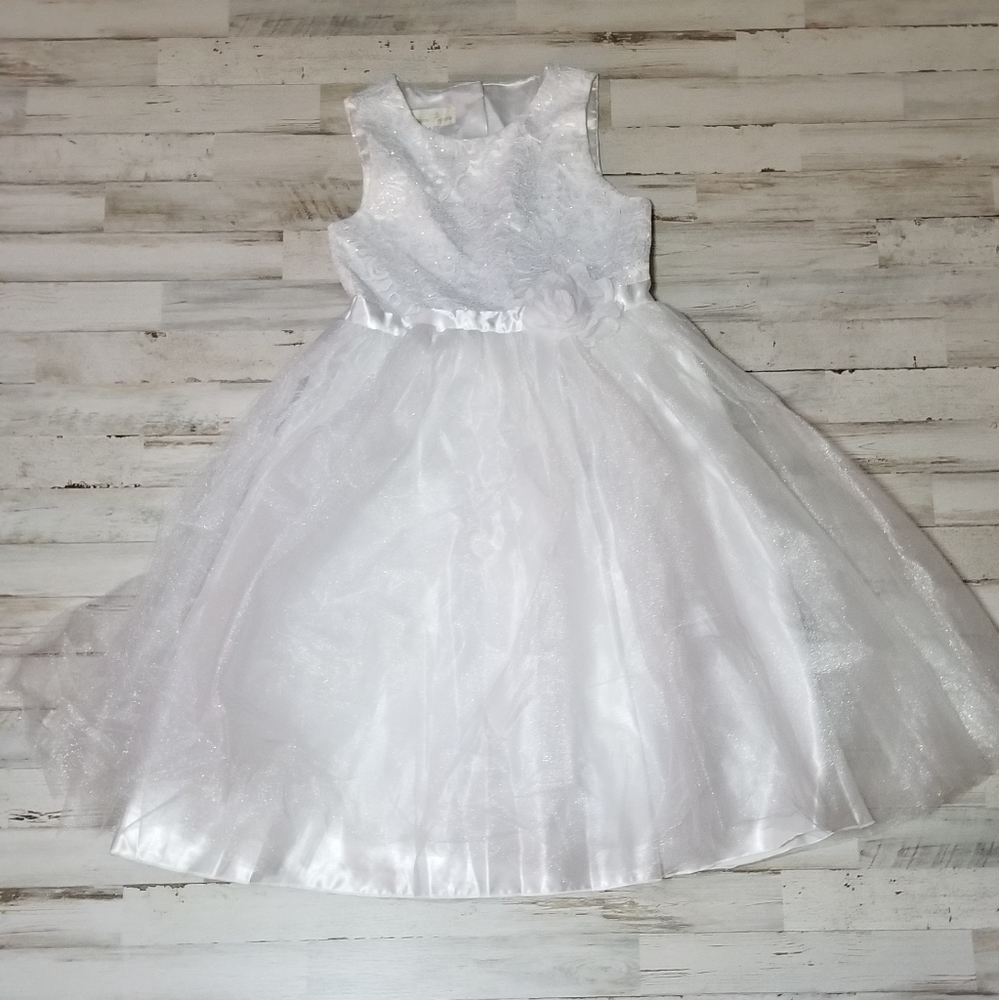 American Princess Lace Bodice & Tulle Skirt Dress